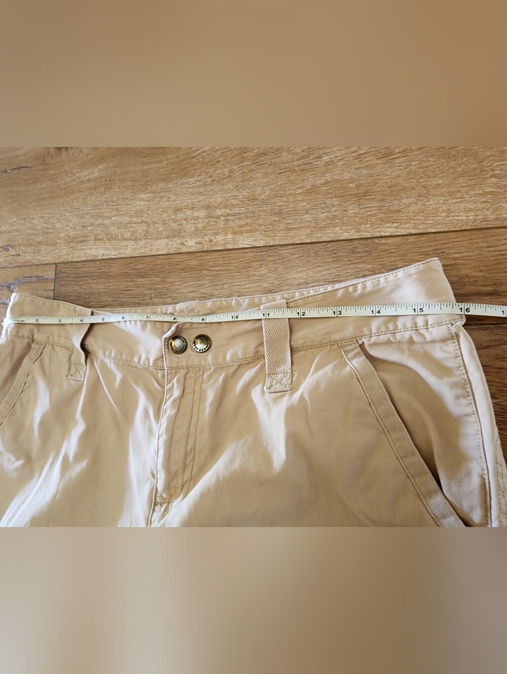 Vintage Ralph Lauren Safari Cargo Paratrooper Pants Size 6 Baggy Utility Cropped - Picture 10 of 13